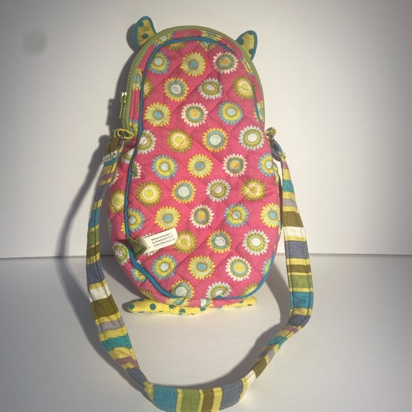 Sassy Pet Saks Douglas Owl Quilted Polkadot Fabric Girls Shoulder Bag - Picture 4 of 6